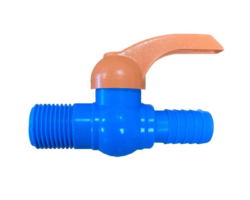 REG. ESF. UNIÃO DENTADA  COM ROSCA EXTERNA  ALAVANCA