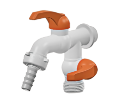 TORNEIRA ESF.  TANQUE / MAQUINA LARANJA