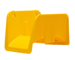 SUPORTE PARA MANGUEIRA AMERELO
