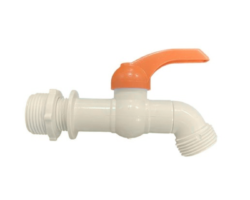 TORNEIRA ESF. TANQUE COM SAÍDA  3/4" LARANJA